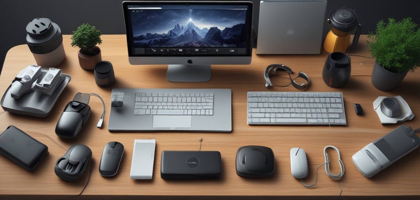 Array of affordable tech gadgets